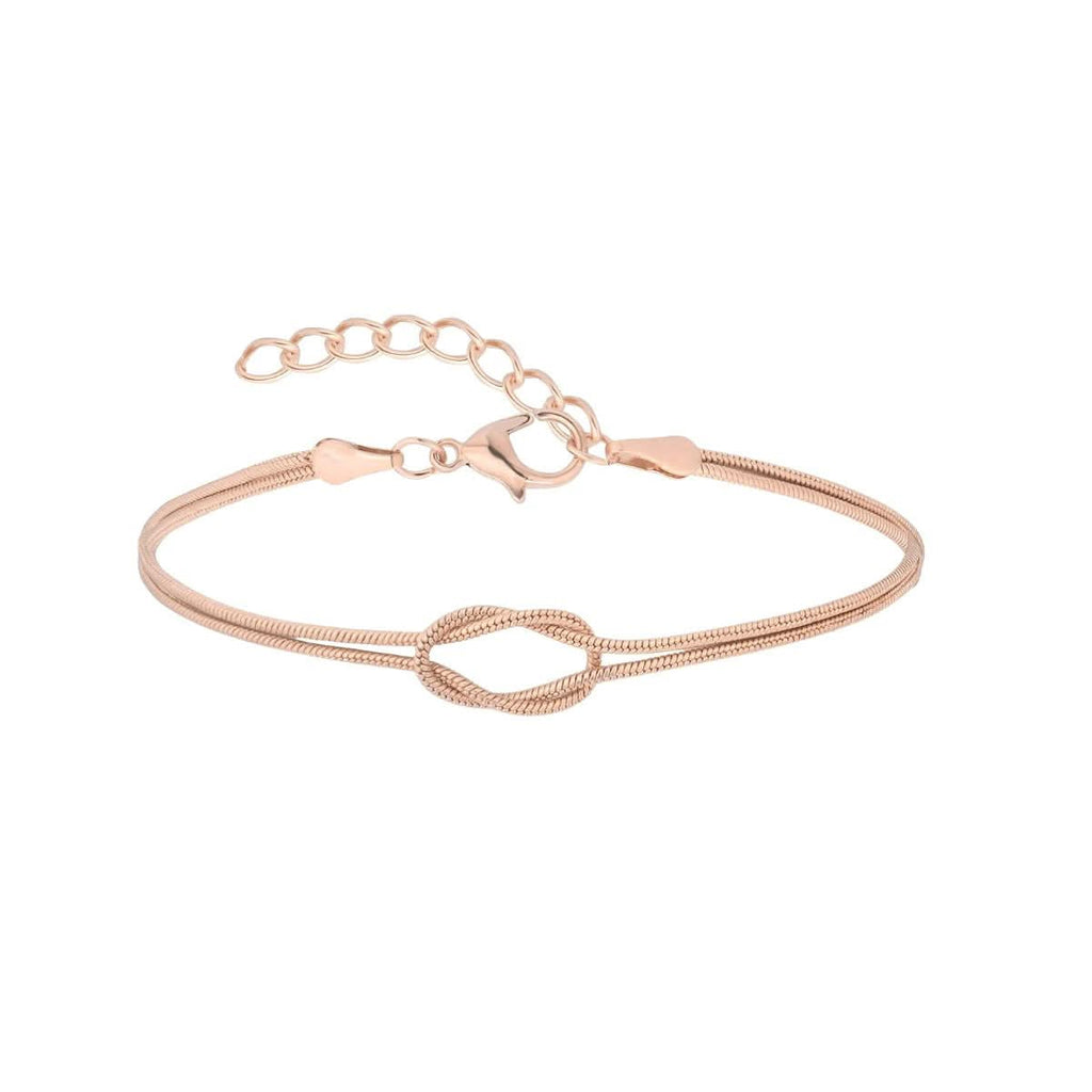 Elena | Pulsera con cadena de nudos elegante