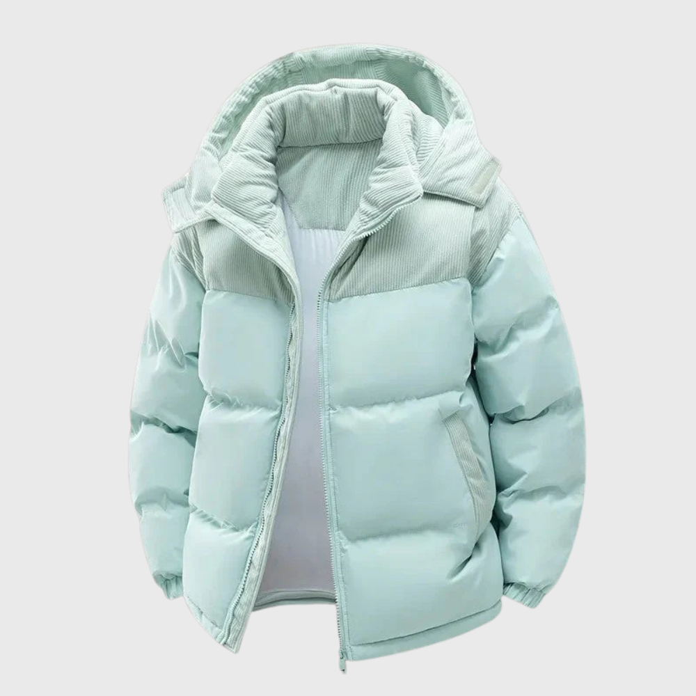 Landon | Chaqueta de plumón con capucha aislante