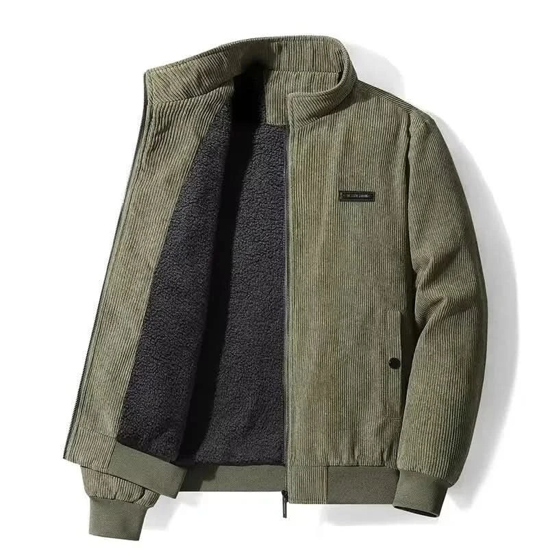 Jerry | Veste chaude texturée avec doublure intérieure douce