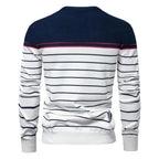 Nathan | Jersey de punto a rayas refinado