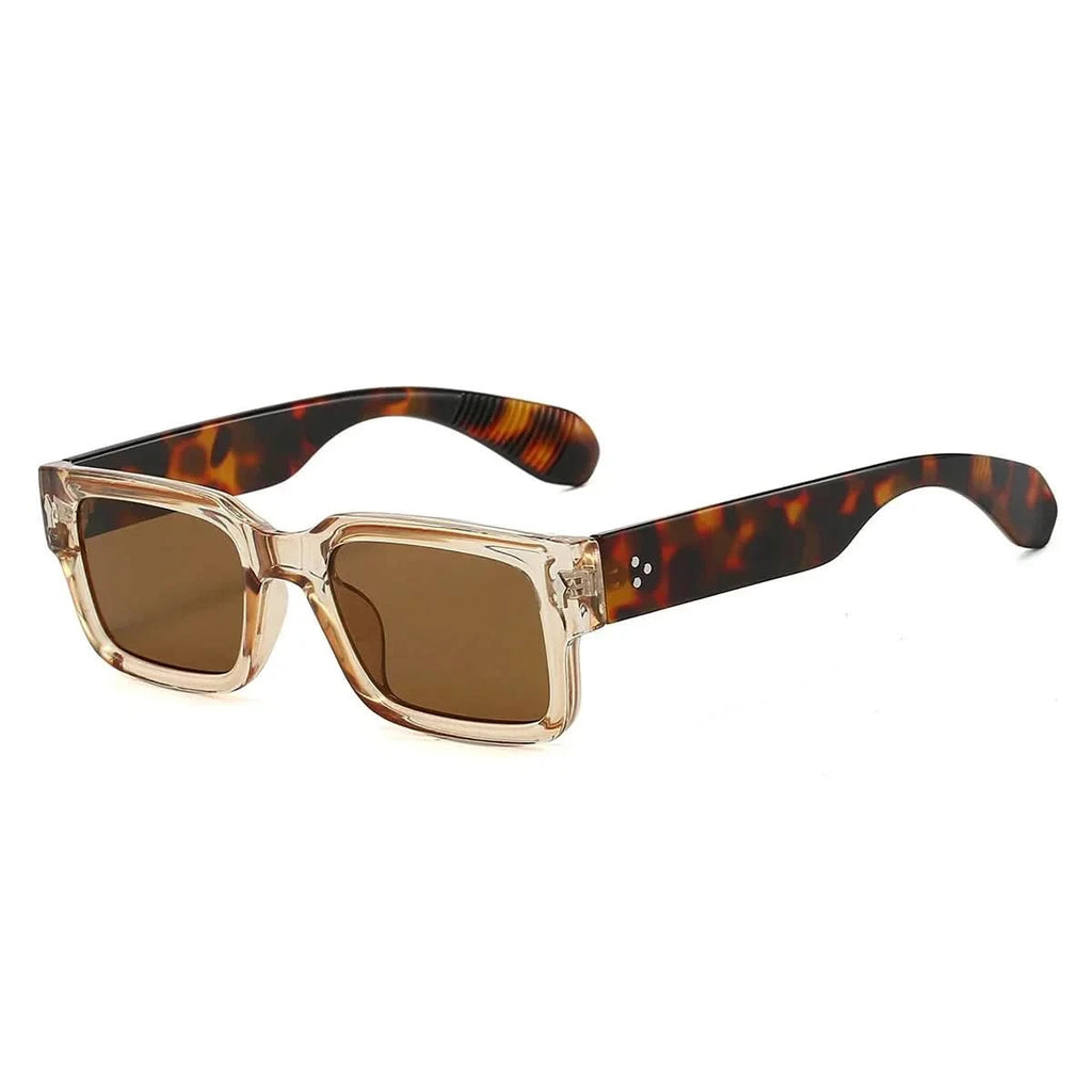 Terra Bold™ | Square Tortoiseshell Sunglasses | UV400 Wide Temple