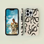 Coque d'iPhone Nœud papillon rose