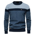 Marcus | Refined Color-Block Crew Sweater