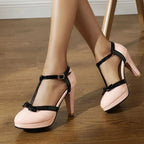 Escarpins T-bar Vivienne