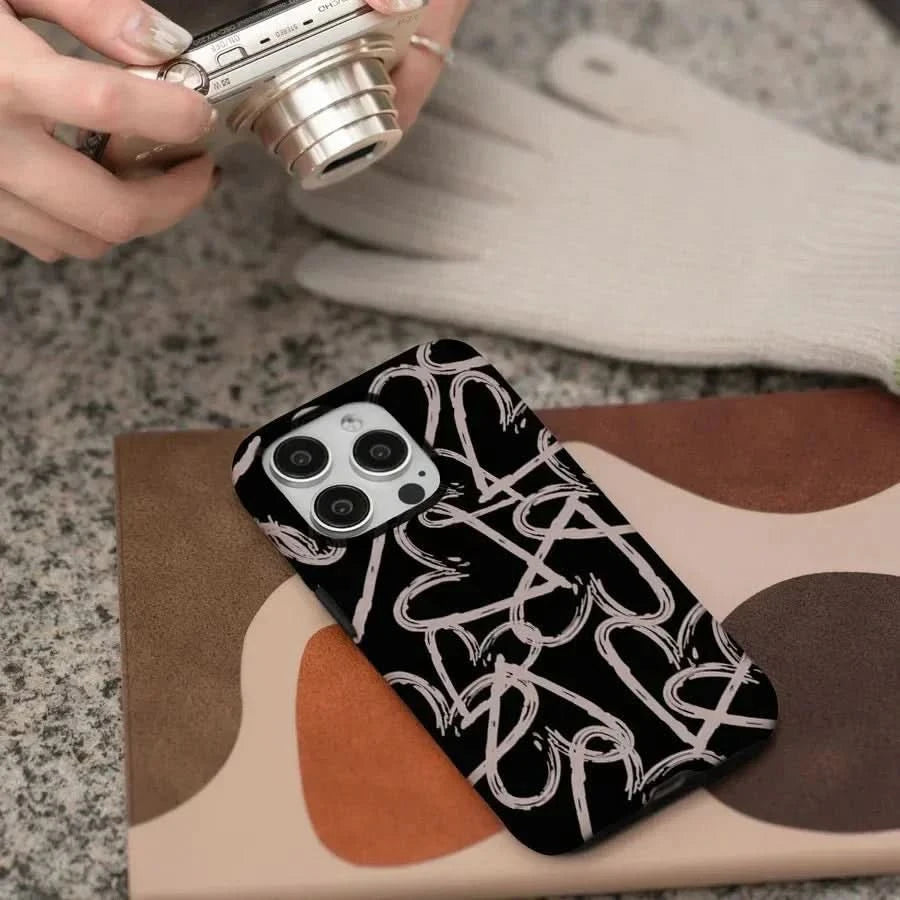 Funda de iPhone Graffiti Heart