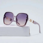 Giovanna Crystal™ | Crystal Gold Oversized Sunglasses | UV400
