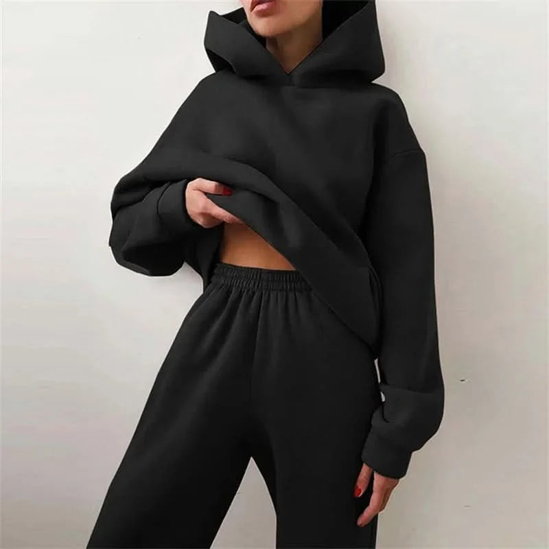 Ensemble deux pièces mode douillette