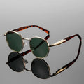 Greyson Round™ | Vintage Round Sunglasses | UV400 Tortoiseshell