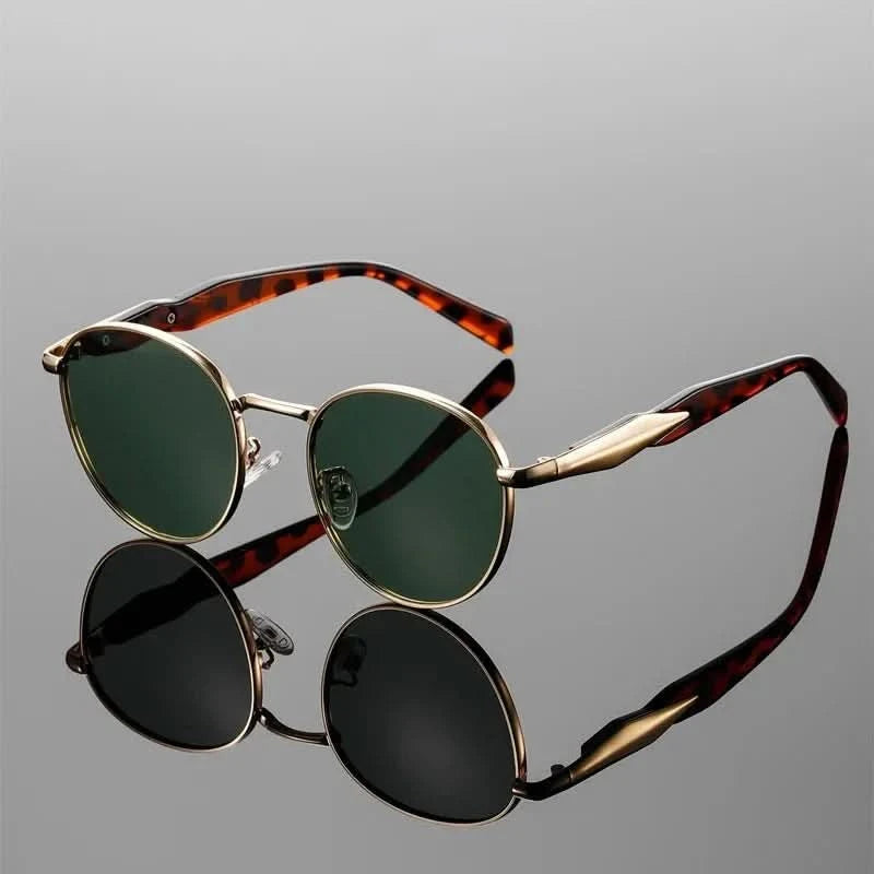 Greyson Round™ | Vintage Round Sunglasses | UV400 Tortoiseshell