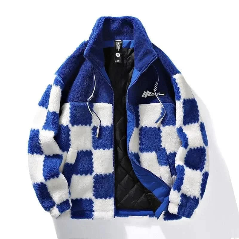 Chaqueta polar a cuadros Hafford