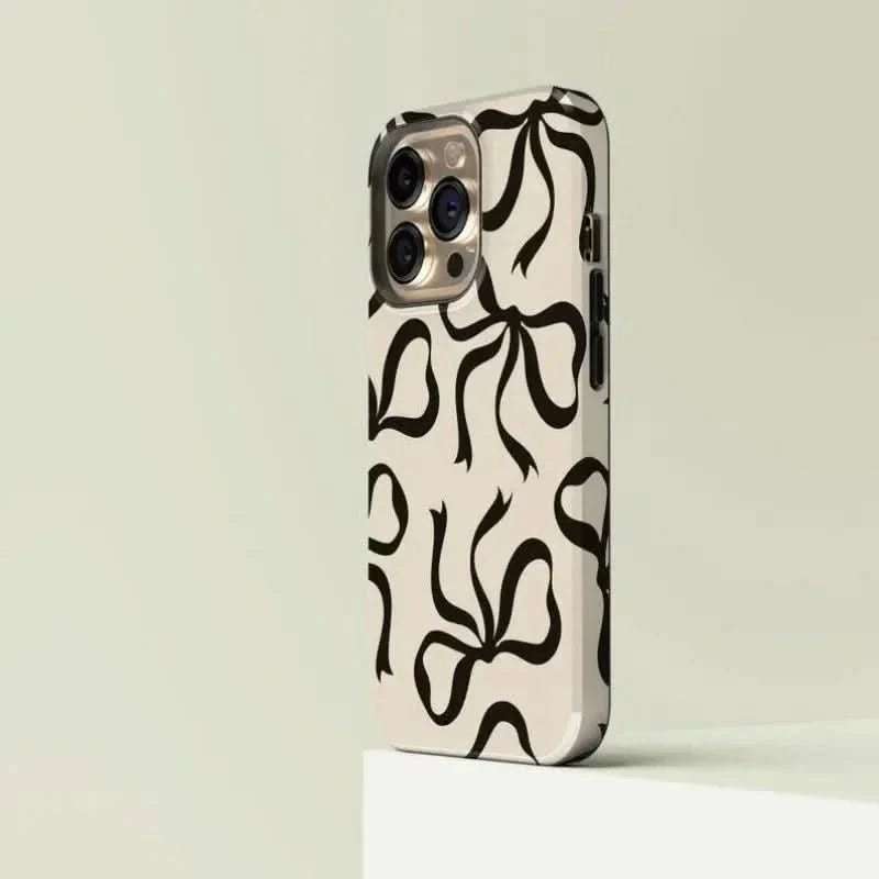 Coque d'iPhone Nœud papillon rose