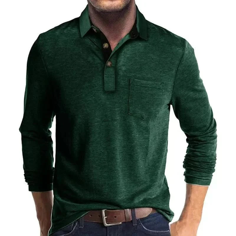 Hayden | Polo clásico de manga larga