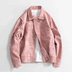 Chaqueta de cuero clásica Hafford