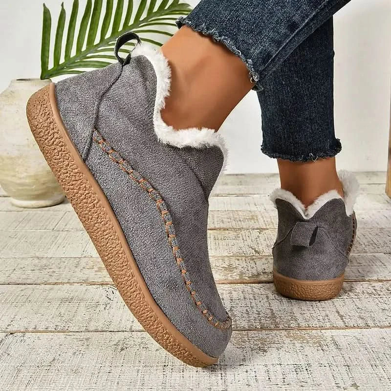 Elise | Bottines Doublées Confortables à Enfiler