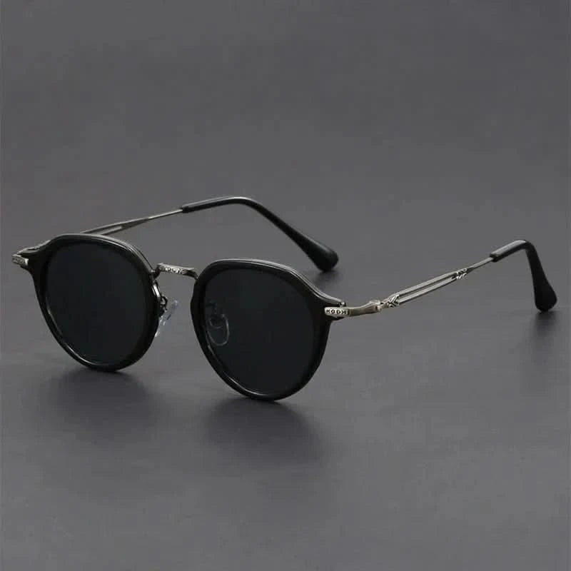 Axis Round™ | Round Metal Detail Sunglasses | UV400 Anti-Reflective