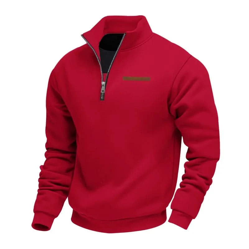 Gabriel | Sudadera cómoda con cuello de cremallera (Quarter-Zip)