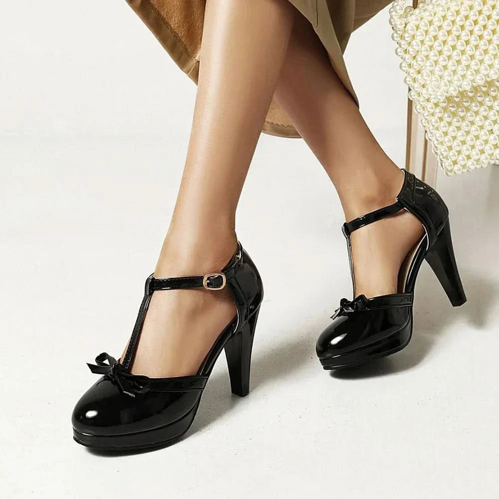 Escarpins T-bar Vivienne