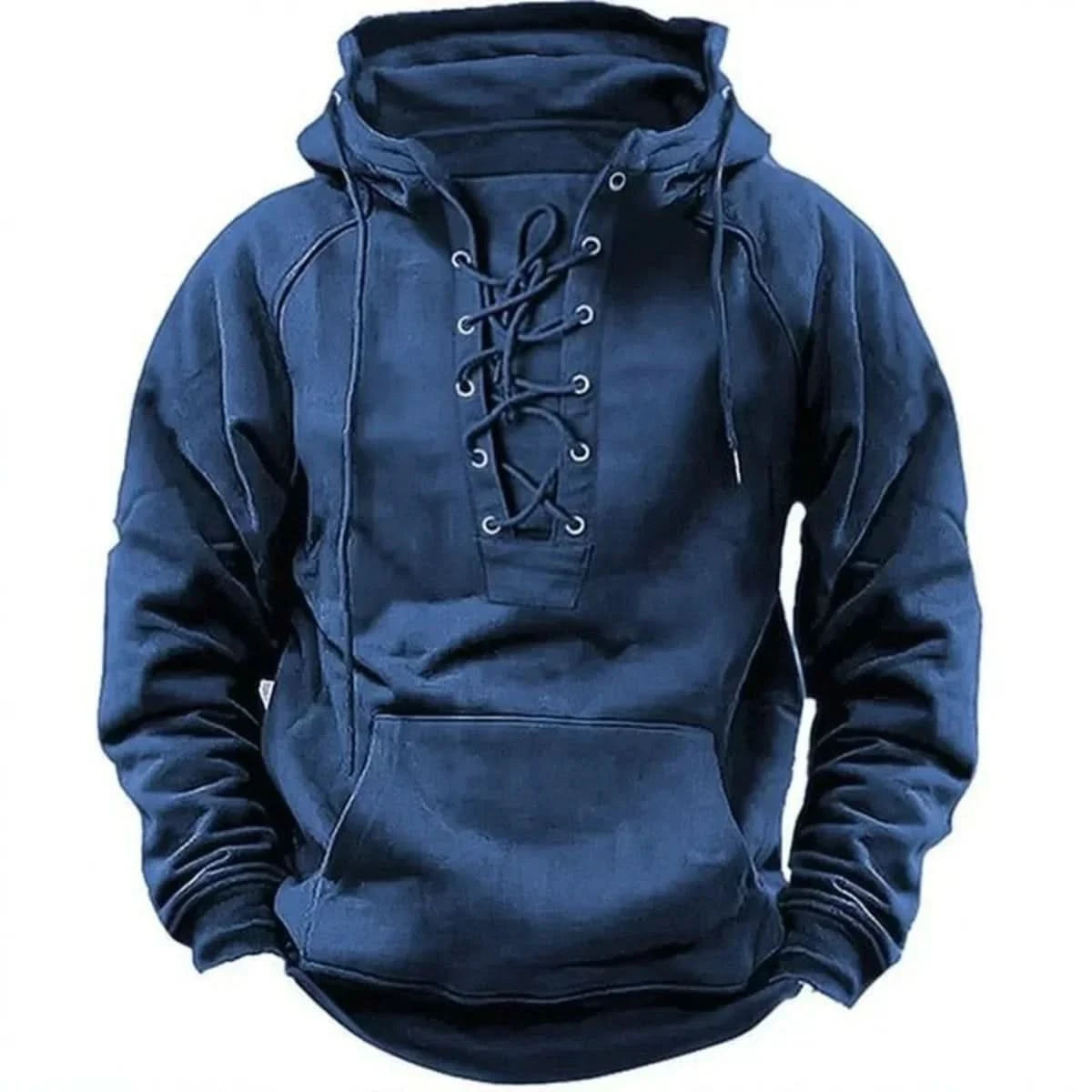 Dawson | Sudadera con capucha de exterior retro con cordones