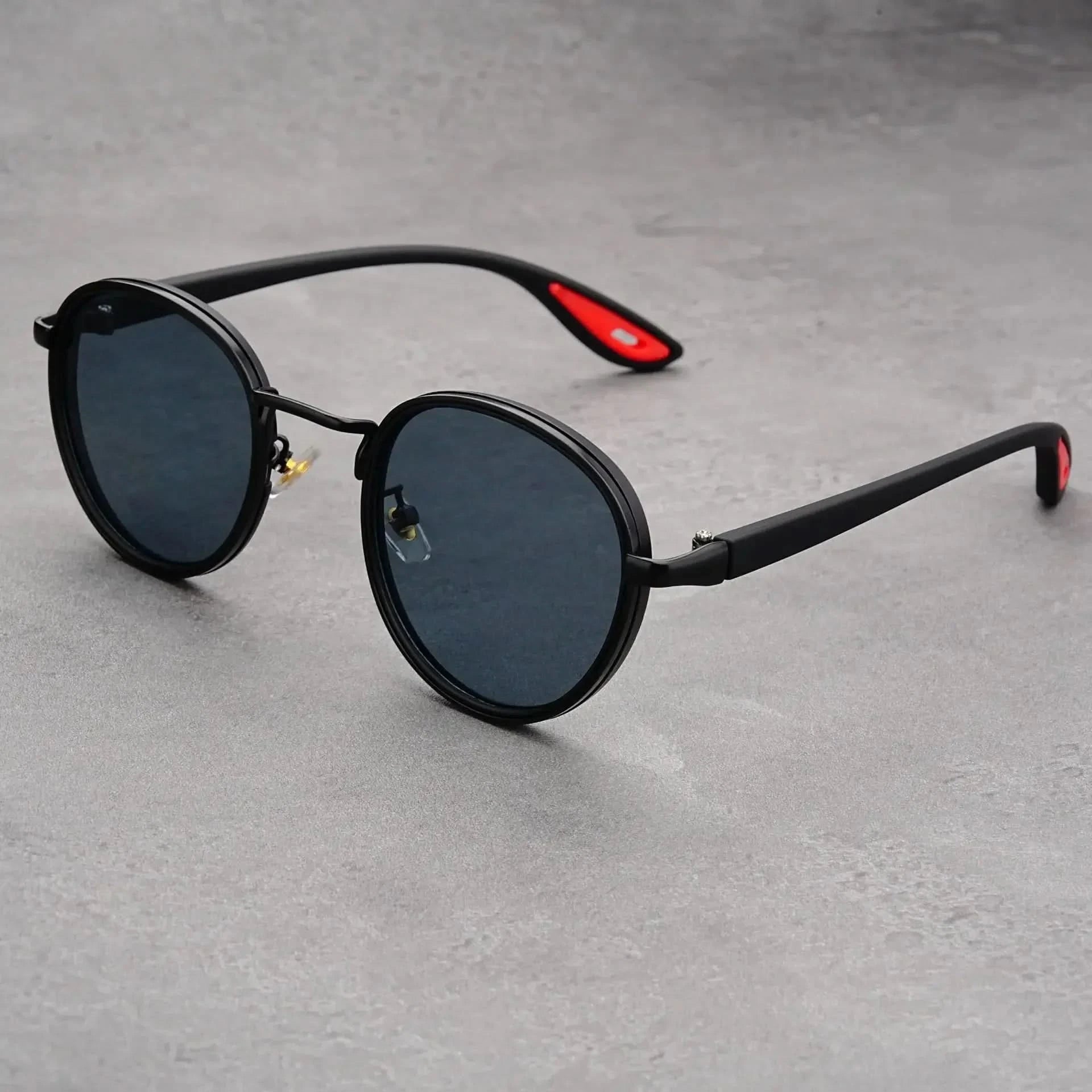Rift Origin™ | Round Metal-Acetate Sunglasses | UV400