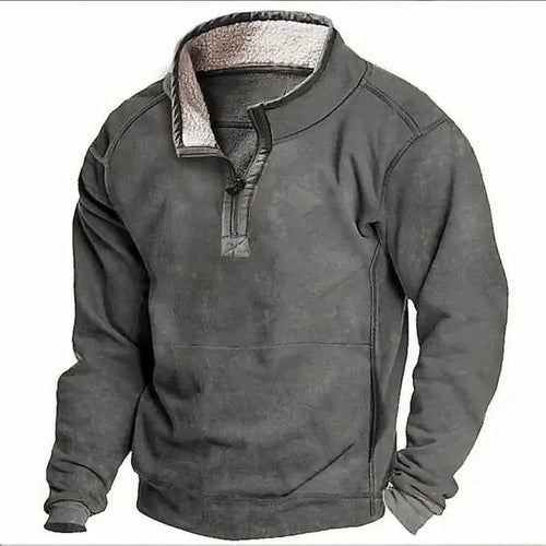 Bryan | Suéter con cremallera corta Cozy Winter