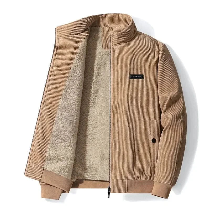 Grayson | Veste d'hiver chaude en velours côtelé