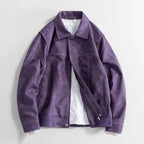 Chaqueta de cuero clásica Hafford