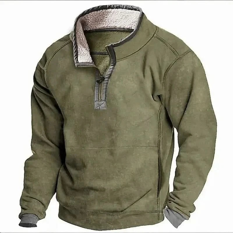 Bryan | Suéter con cremallera corta Cozy Winter