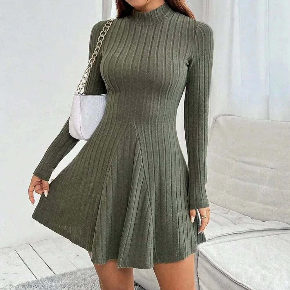 Robe Col Roulé Sutton