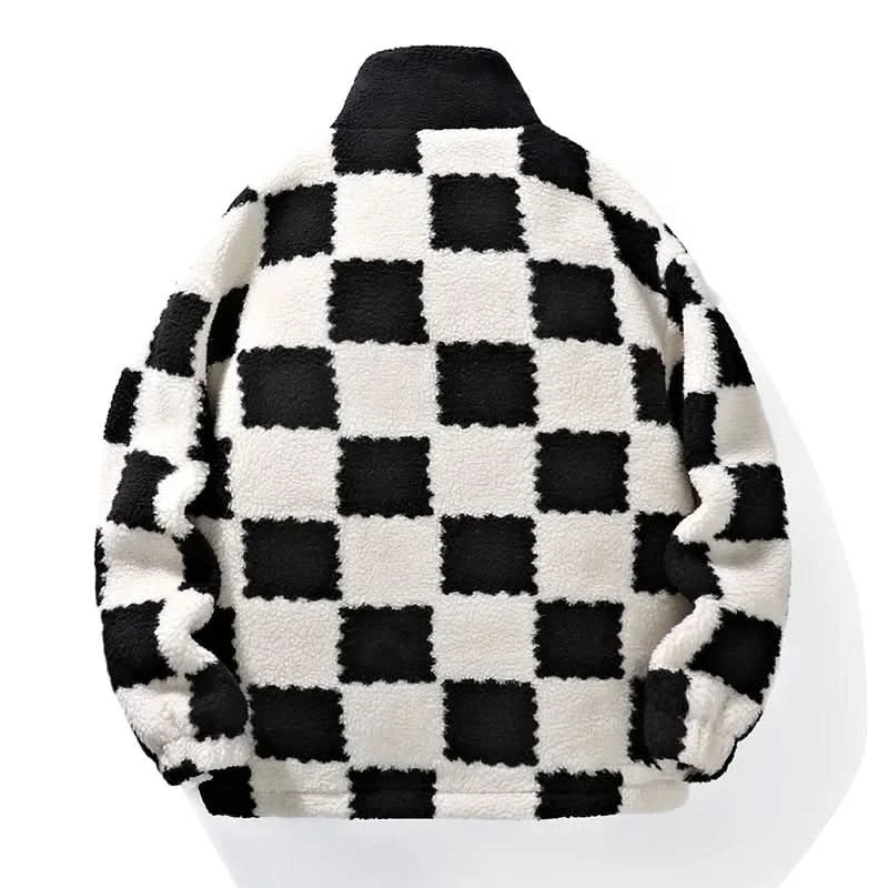 Chaqueta polar a cuadros Hafford