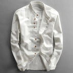 Evan | Camisa clásica de botones de manga larga