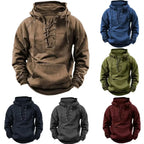 Dawson | Sweat à capuche d'extérieur rétro à lacets