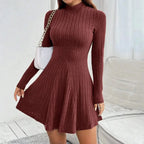 Robe Col Roulé Sutton