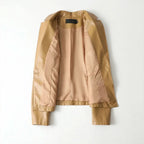 Harper Lambskin Leather Blazer
