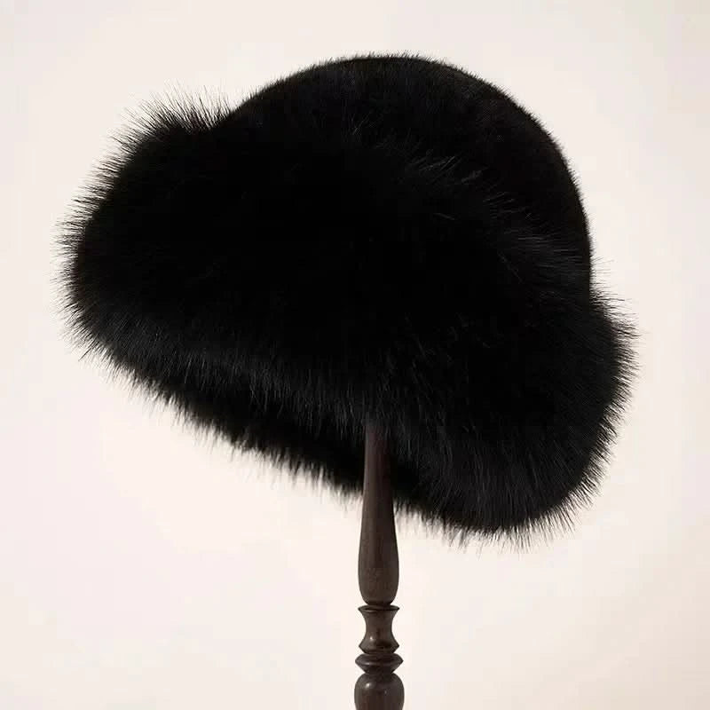 Sarah | Gorro de invierno elegante con pelo