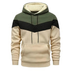 Nolan | Sudadera con capucha informal en bloques de color