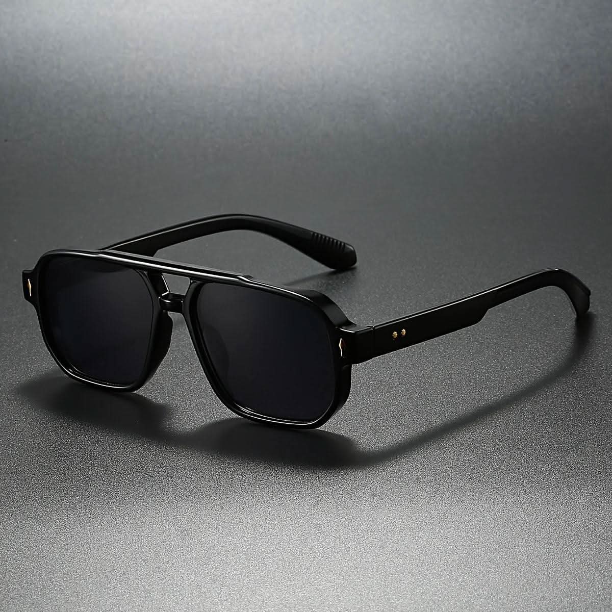 Callen Verge™ | Clubmaster Square Sunglasses | UV400 Steel Hinge