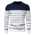 Nathan | Jersey de punto a rayas refinado