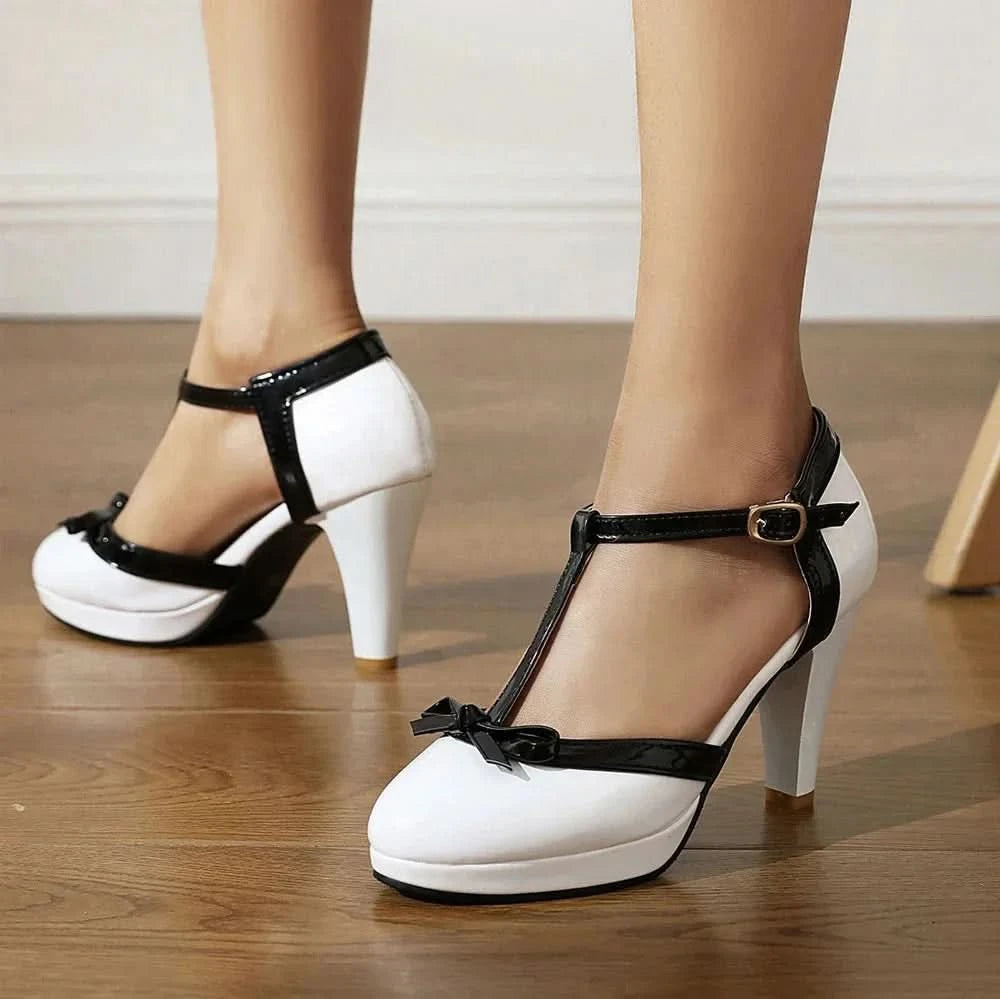 Escarpins T-bar Vivienne