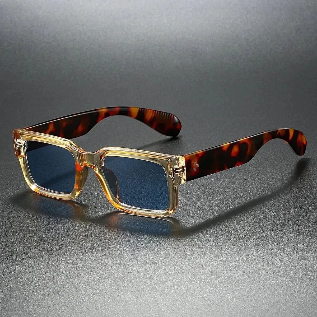 Terra Bold™ | Square Tortoiseshell Sunglasses | UV400 Wide Temple