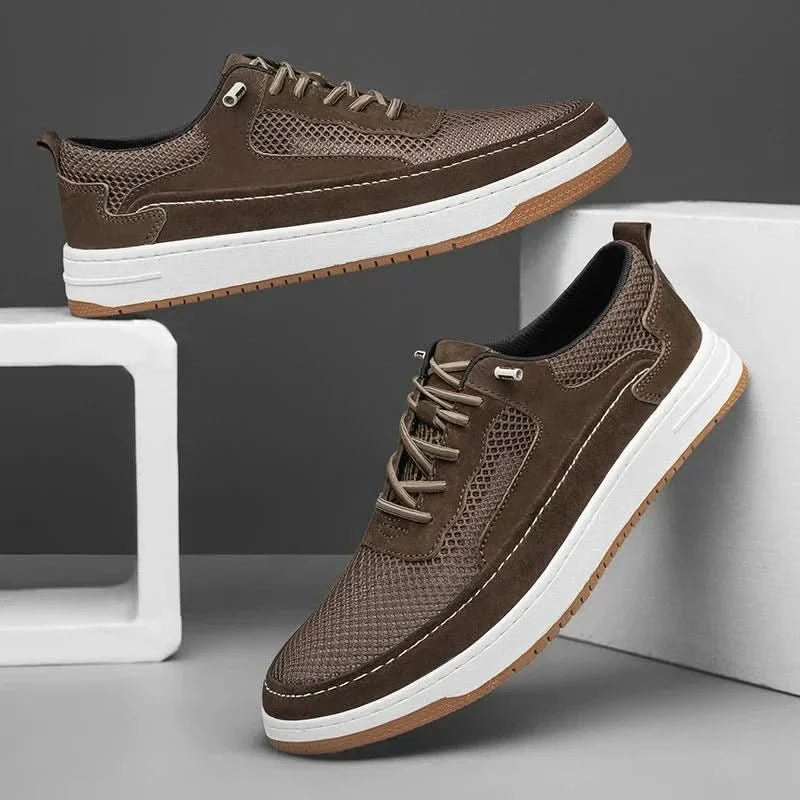 Baskets en cuir Carter