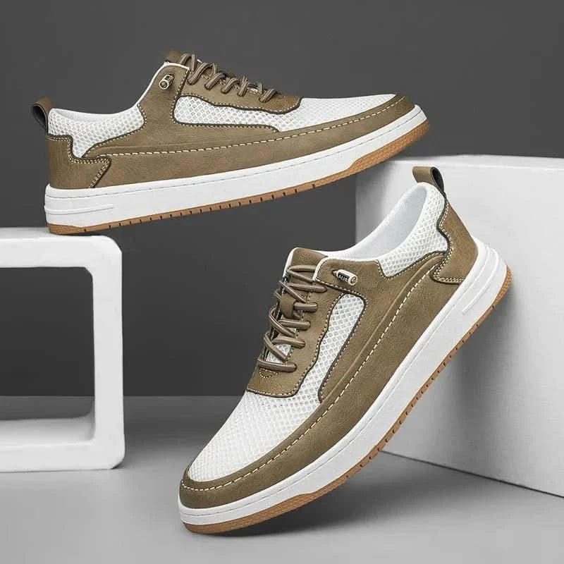 Baskets en cuir Carter