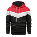 Nolan | Sudadera con capucha informal en bloques de color
