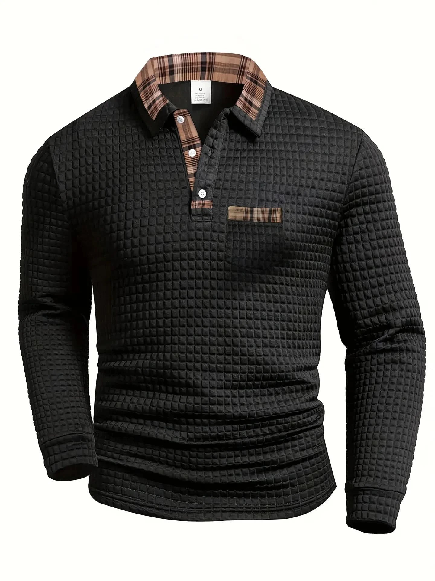Miles | Polo con estampado de cuadros clásico