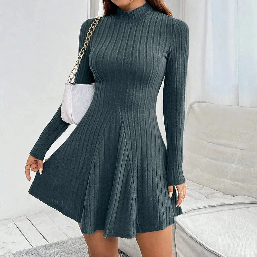 Robe Col Roulé Sutton