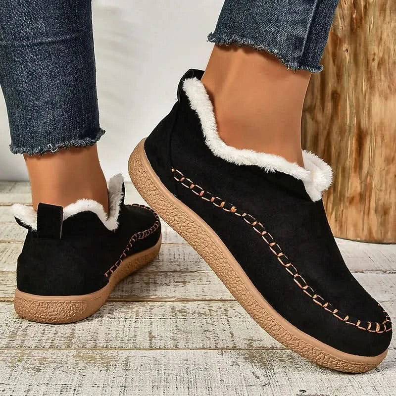 Elise | Bottines Doublées Confortables à Enfiler