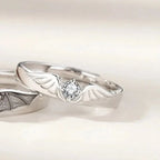Set de anillos por siempre de oscuridad y luz