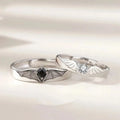 Set de anillos por siempre de oscuridad y luz