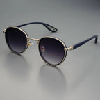 Rift Origin™ | Round Metal-Acetate Sunglasses | UV400