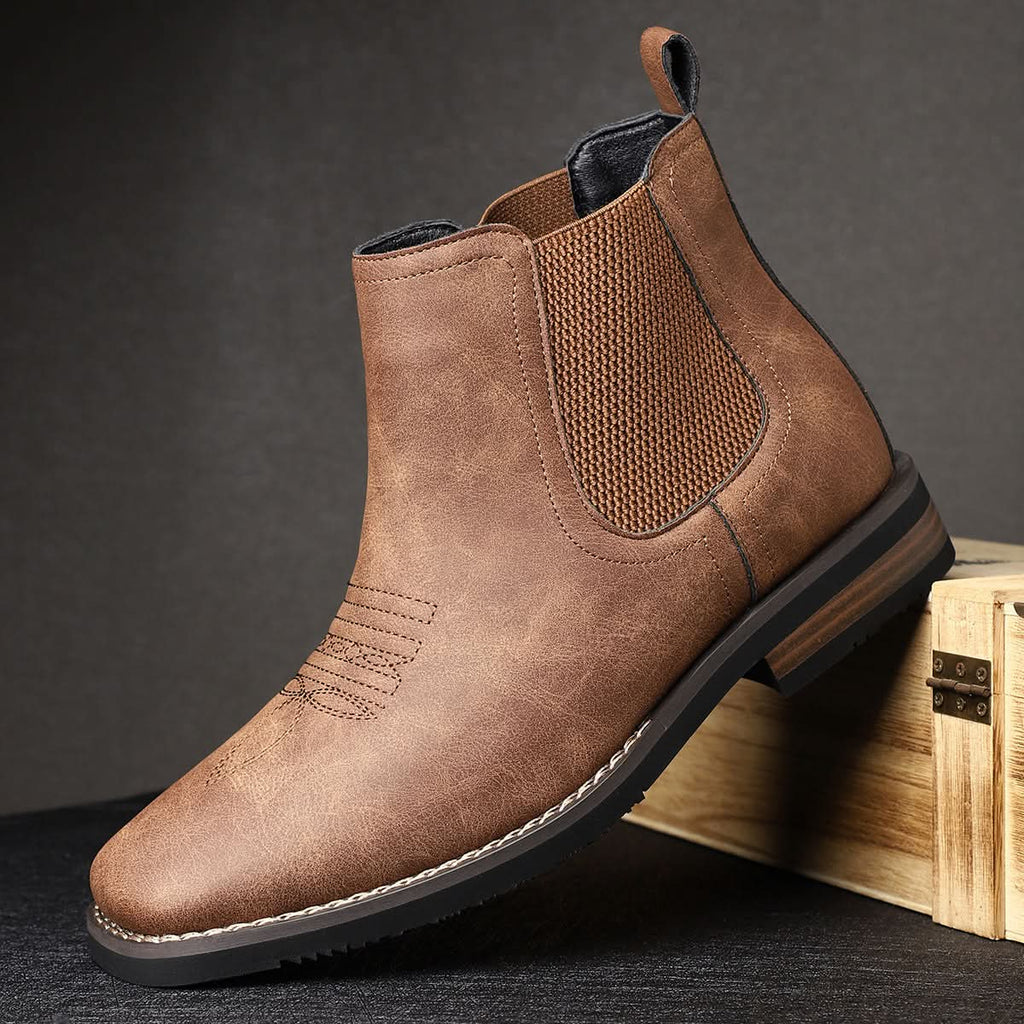 Grant | Bottines Chelsea à enfiler épurées