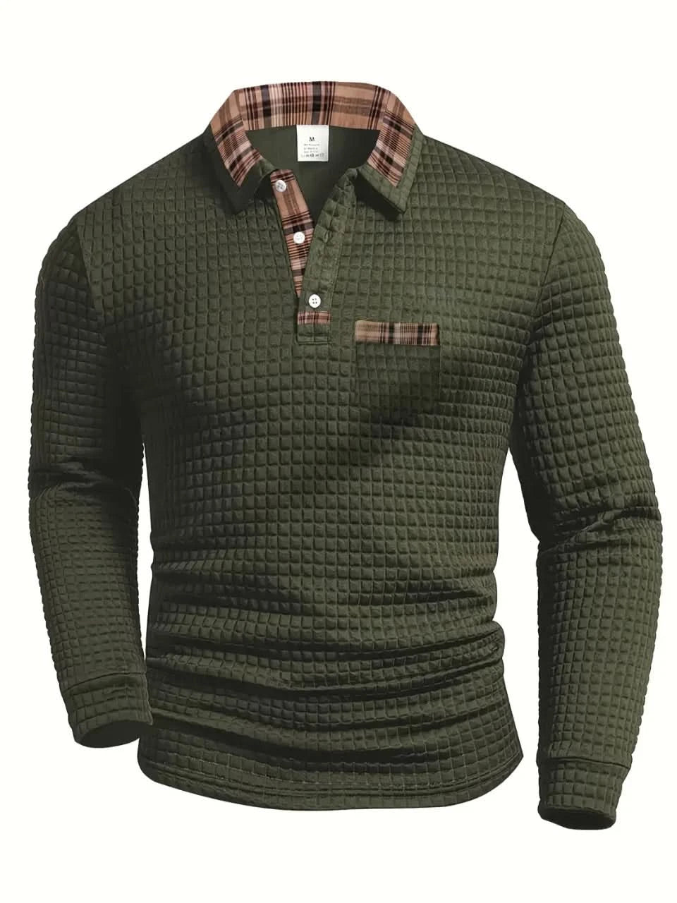 Miles | Polo con estampado de cuadros clásico